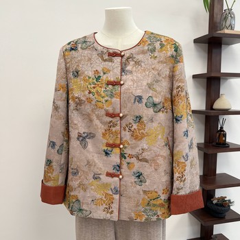 
2025 Chinese style suit mother jacket autumn and winter