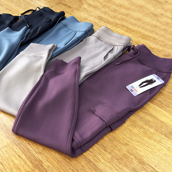 
European and American original single! Outdoor men and women couples spring and autumn winter air layer work clothes closet pants warm men and women sports pants