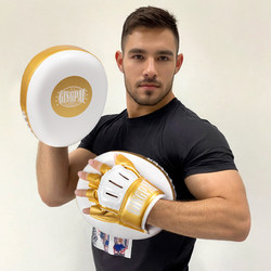 Muay Thai Air Target, Sanda Boxing Target, Leg Target, Fighting Razor Target, Taekwondo Curved Training Equipment, Round Shape