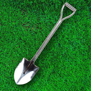 
Industry thickened stainless steel pointed shovel, off-road vehicle equipped shovel, gardening tree planting shovel shovel, garden