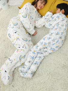 
Sleeping bag children's foot packing big baby anti-kick quilt 5 sets of feet 6 feet 7 big children 8 medium-sized big children 10 years old spring and summer style