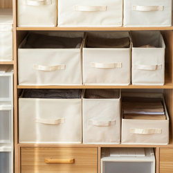 Wardrobe Storage Box for Clothes and Pants, Layered Organizing Magic Tool, Fabric Drawer-Style Storage Box, Foldable Storage Basket