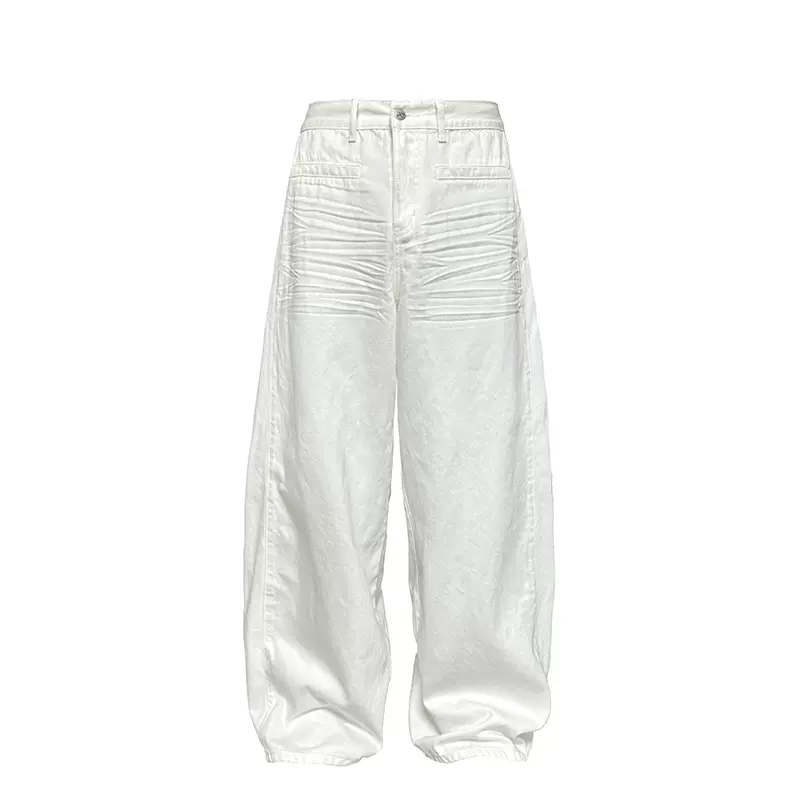 JCAESAR GREASE DIRTY DENIMS 重度油污脏染牛仔裤立体猫须14oz-Taobao 