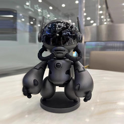 Robot Wireless Camera Connected to Mobile Phone for Remote Panoramic 360-Degree Home High-Definition Night Vision Monitor Without Blind Spots