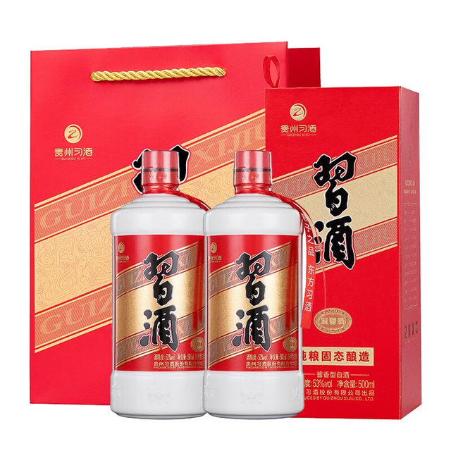 [Official Authentic] Guizhou Xijiu 53-degree Round Xijiu 500ml Single ...