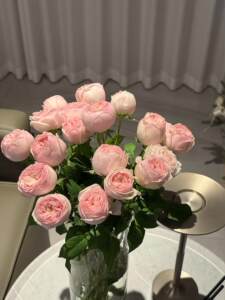 
Single head cool skin rose flowers Yunnan base fresh straight hair home office water-raised fresh cut flowers SF free shipping