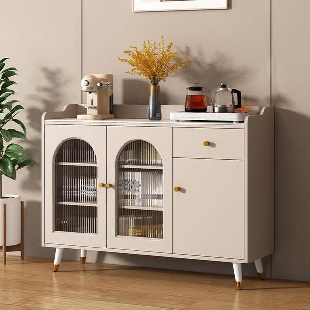 Rock board meal cabinet modern minimalist kitchen cabinet living room ...