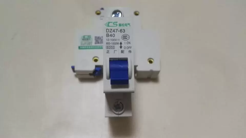 外贸摩托电动车专用dz47直流断路器电源开关空气开关1p2p12 100v