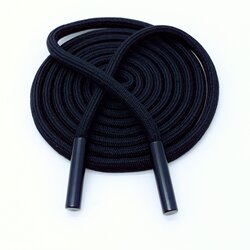 Metal Head Extended Encrypted Round Cord Sweatshirt Drawstring Belt Cord Hat Cord Drawstring Pants Cord 6mm Thick Waist Cord