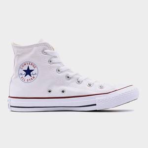 
Converse All Star comfortable and versatile high-top canvas shoes for men and women, white 101009 BL