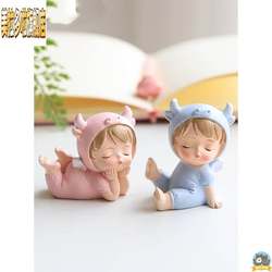 Healing-Style Ornaments, Girly and Creative, Cute Home Decorations for the Desk, Small Decorations for the Room, Desktop Birthday Gifts