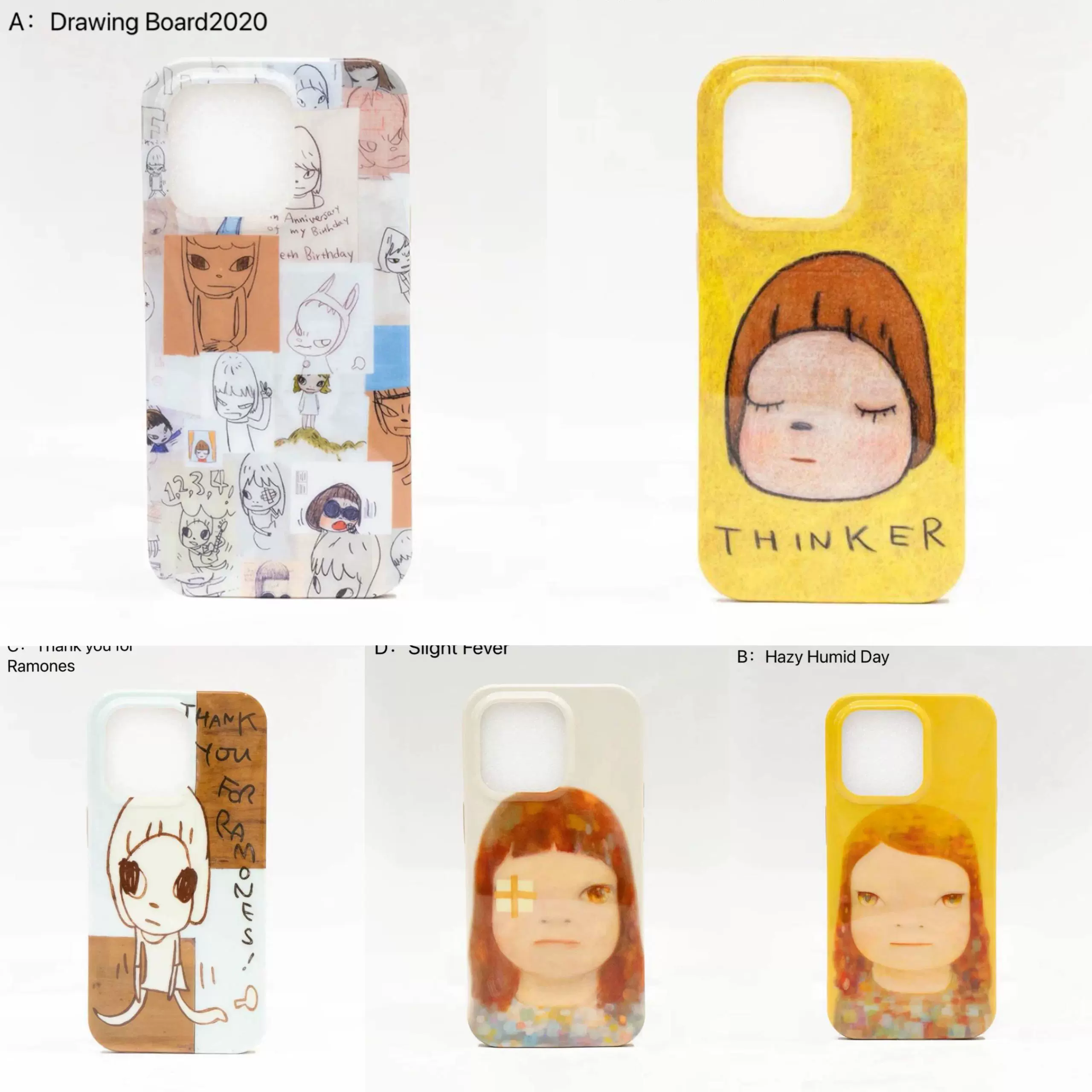 奈良美智　YOSHITOMO NARA iPhone14 pro max ケース 奈良美智 スマホケース 美的カバー iPhone 14、13、12、11 Pro、XR