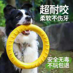 Dog Toys Professional Circle-Shaped Chew-Resistant Labrador Golden Retriever Border Collie Floating Training Puppy Toys Pet Toys