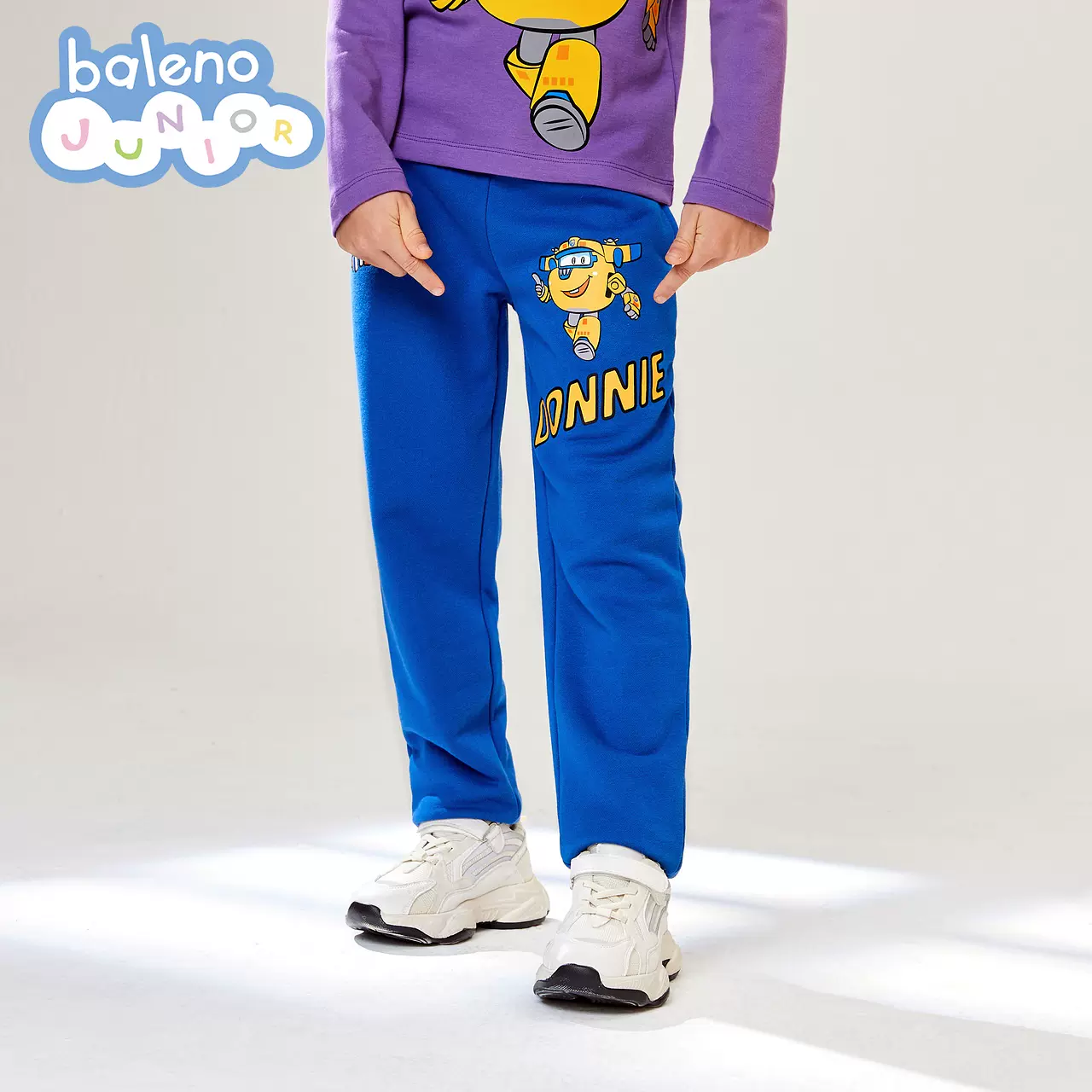Baleno 班尼路 男女童印花针织运动长裤（90~160码） 多款