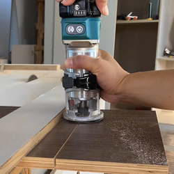 Highly Praised and Effective Trimming Machine for Woodworking, Specialized for Slotting, Drilling, and Engraving, Electric Wood Milling Machine, Small Rotary Tool, Lithium Battery Rechargeable