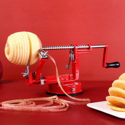 Apple Peeling Tool for Home Use, Hand-Cranked Persimmon Peeler, Potato Peeling Knife, Multifunctional Three-In-One Automatic Peeling Machine