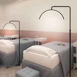 Beauty Eyelash Tattoo Lamp, U-Shaped Floor Lamp, Led Eye Protection, Nail Art Shadowless Work Lamp, Eyebrow Tattoo Grafting Magnifying Special Lamp