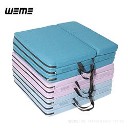 Weme 60% off Gymnastics Mat with Headrest, 8cm Thickened Yoga Mat, Dance Lunch Break Mat, Fitness Protective Mat