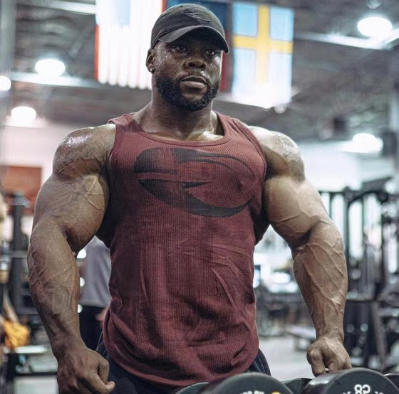 
GASP training fitness sports vest vest men's t summer classic sleeveless cotton thread high elastic sweat slim body