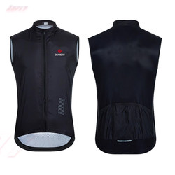 Cycling Windbreaker Vest for Men and Women, Windproof, Waterproof, Breathable, Summer Outdoor Thin Style Road and Mountain Bike Equipment