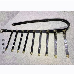 
Band belt, Hanfu leather belt, single buckle, round neck robe, Hanfu belt accessories, daily waist trousers, Tang Dynasty men and women