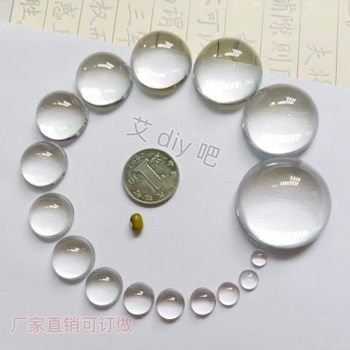 Crystal glass is bright and smooth slide manufacturers direct sales