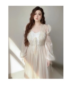 240Jin [Jin is equal to 0.5kg] Wearable Cardigan Retro Slim Fairy