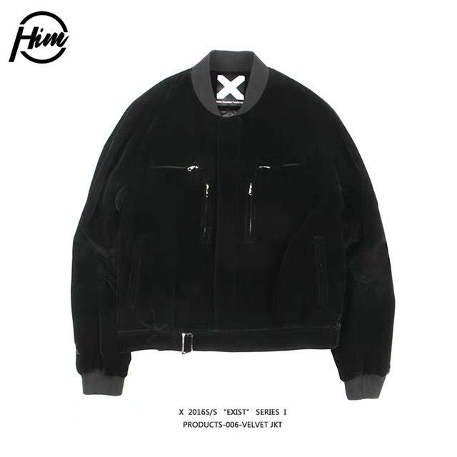 PHIM original design 2017 new autumn baseball stand collar retro zipper