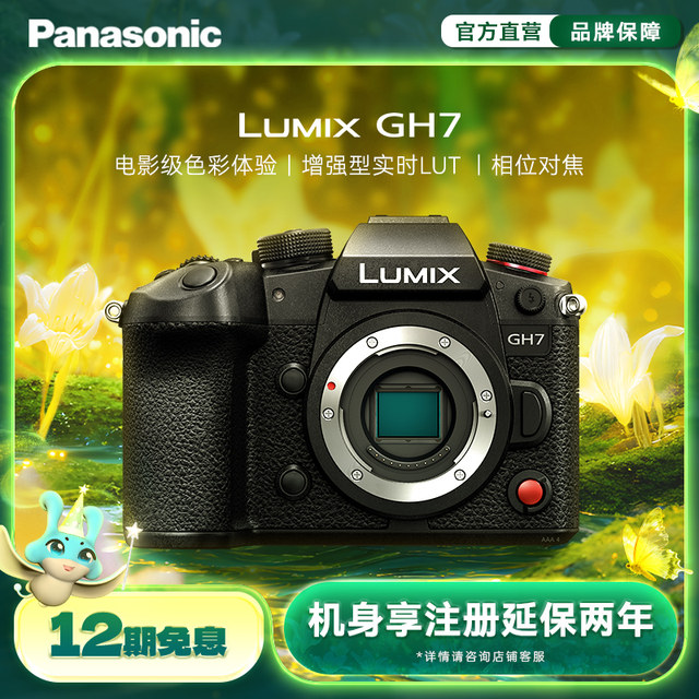 Panasonic GH7 professional mirrorless digital camera 25.2 million pixel Vlog camera M4/3 format