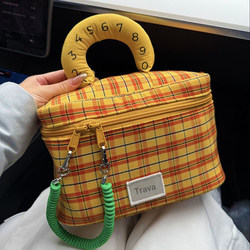 Cosmetic Bag for Women, Large-Capacity Storage Bag, Waterproof, Portable for Outings, Partitioned Toiletry Bag, Storage Bag, Camera Bag, Organizer Bag