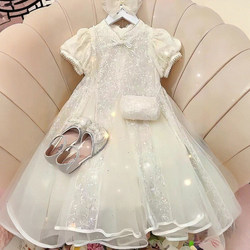 Girls' Dresses, New Summer Styles, Stylish Summer Clothes, Kidsren's Clothing, Little Girls' Cheongsam, Princess Dresses, Kidsren's Birthday Dresses