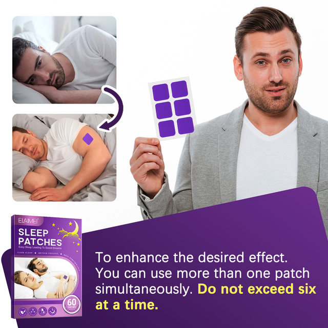 Cross-border ELAIMEI sleep patch, insomnia calming patch, acupoint ...