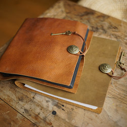 New Vintage Genuine Leather 6inch Pocket Photo Album 4R Loose-Leaf Insert-Style Photo Album Cowhide Photo Book Commemorative Album Gift