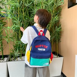 Children's schoolbag new handsome little boy kindergarten backpack lightweight casual primary school student travel mountaineering backpack