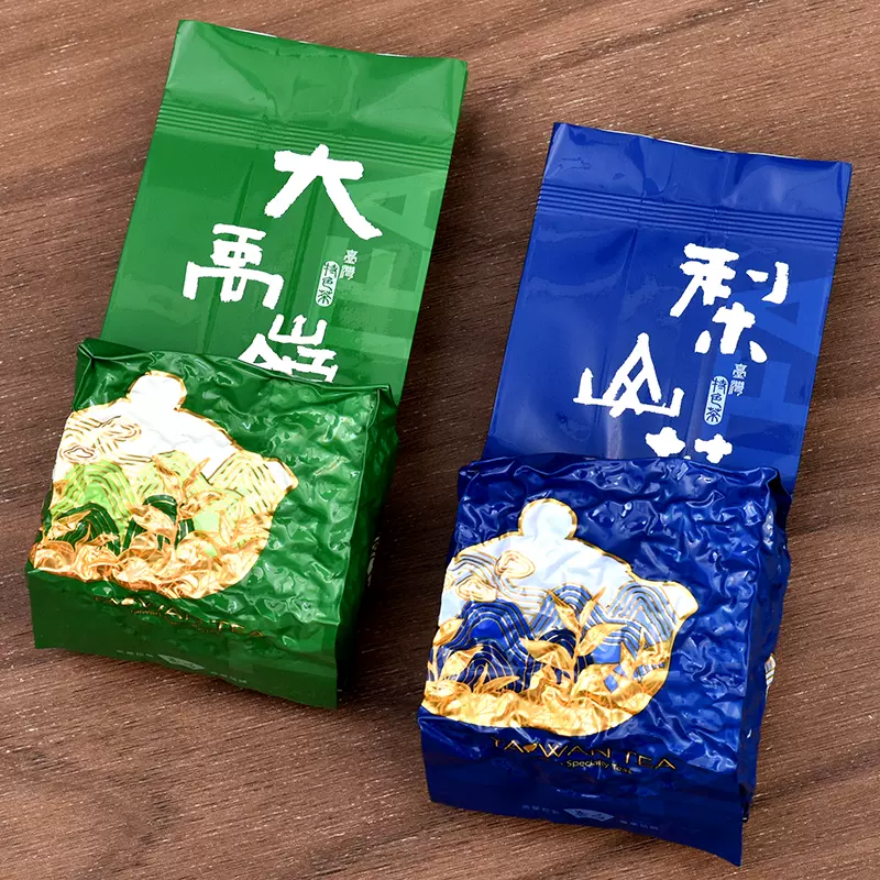 大禹岭梨山茶150克组合非冻顶乌龙茶阿里山可冷泡台湾高山茶冬茶-Taobao