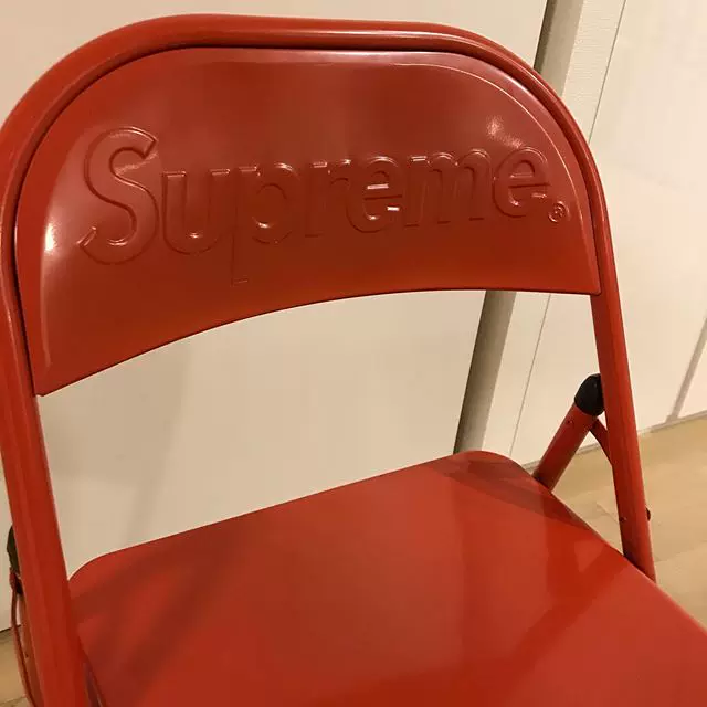 12350円 完売 Supreme Metal Folding Chair