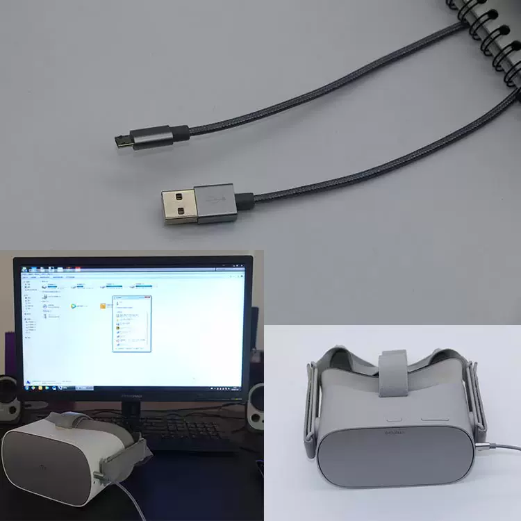 小米vr一体机oculus Go数据充电线安卓数据线3米长高速 小米vr一体机oculus Go数据充电线安卓数据线3米长高速