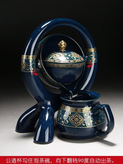 富裕バブルセラミックカンフー茶器セット - 中国風磁器ティーポット