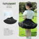 French authentic tutu skirt second generation short skirt convex skirt black star rabbit tumbling skirt princess puffy skirt
