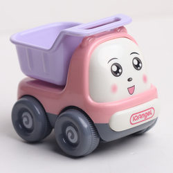 Haidilao Cartoon Baby Truck Toy Car for Boys and Girls, Cute and Adorable, Inertia-Powered, Durable and Capable of Running Like a Police Car