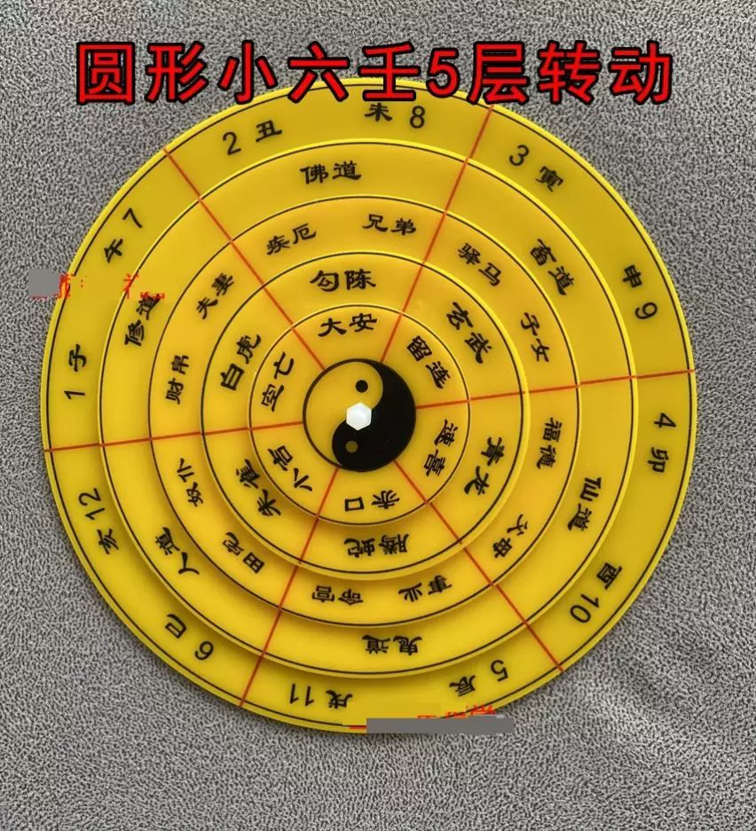 小六壬4寸起課盤手盤小六壬專業風水盤綜合盤 小六壬4寸起課盤手盤小六壬專業風水盤綜合盤