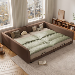 Modern Minimalist Tatami Cat Scratch-Resistant 3m Family Master Bedroom Bunk Bed for a Family of Four