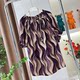 Ethnic style fashionable and versatile floral tops in summer loose and slim one-length temperament casual floral print short sleeves
