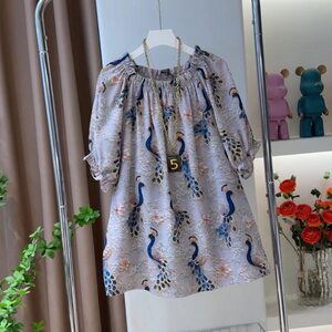 
Large size women's fat mm summer Chinese style 3D design printed ruffle shirt loose flesh covering short-sleeved top
