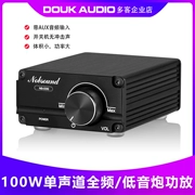 Loa siêu trầm đơn âm 100W/bộ khuếch đại công suất toàn dải Bộ khuếch đại âm thanh kỹ thuật số HiFi mini Class D để sử dụng tại nhà