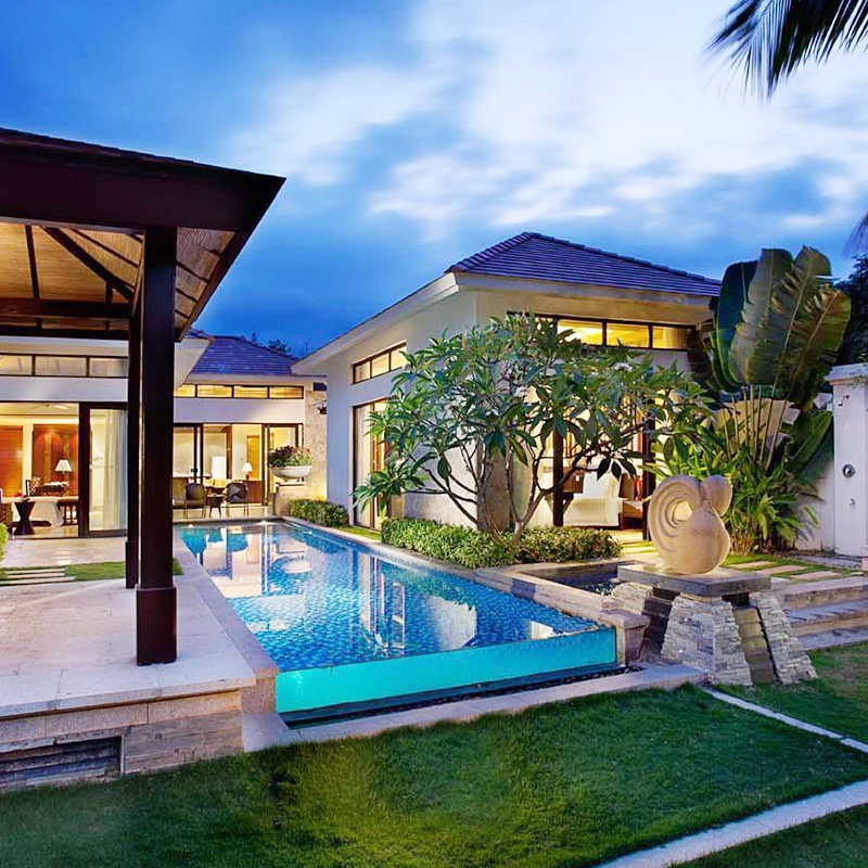 春节亲子家庭别墅 三亚旅游往返机票加酒店5天4晚自由行套餐旅拍