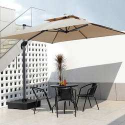 Outdoor Parasol, Courtyard Umbrella, Balcony, Open-Air Garden, Villa, Large Sun Umbrella, Commercial Stall, Outdoor Roman Umbrella