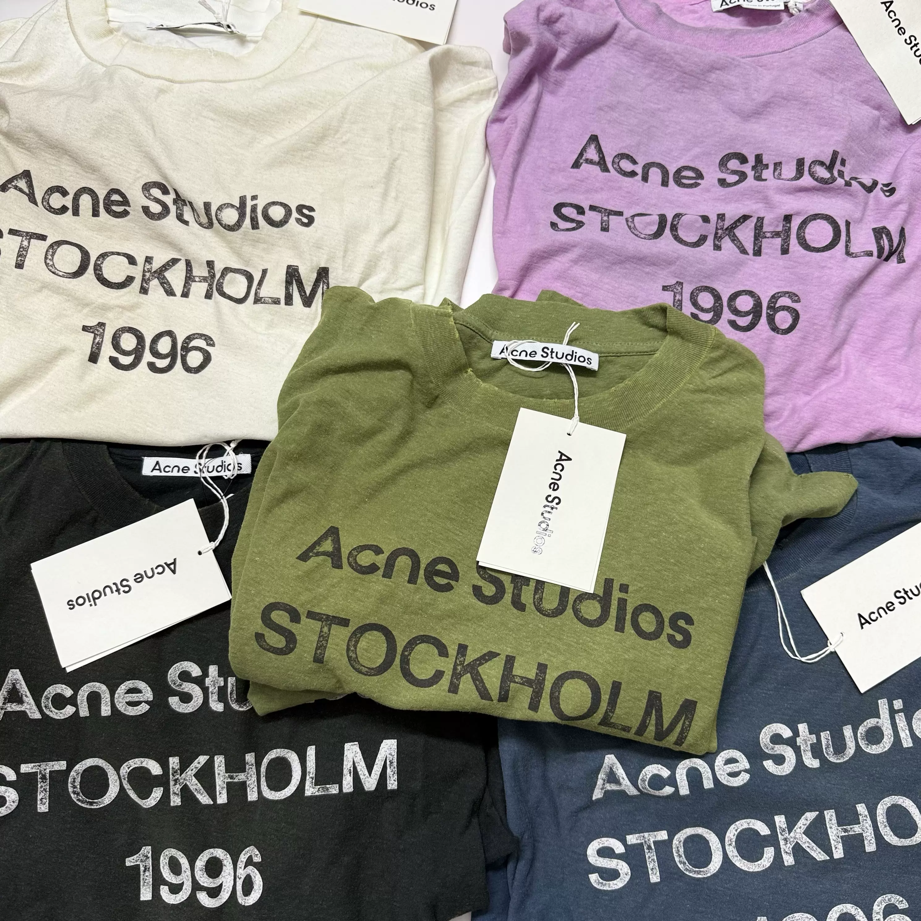 中古品 Acne Studios 1996年デザイン長袖T Mサイズ ACNE STUDIOS