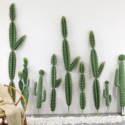 Simulated Cactus Large Plant Landscaping Nordic Style Fake Green Plant Cactus Column Indoor Scene Window Decoration Ornaments