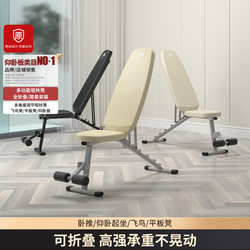 Head Dumbbell Bench Multifunctional Fitness Exercise Chair Foldable Bench Press Bench Home Equipment Sit-Ups